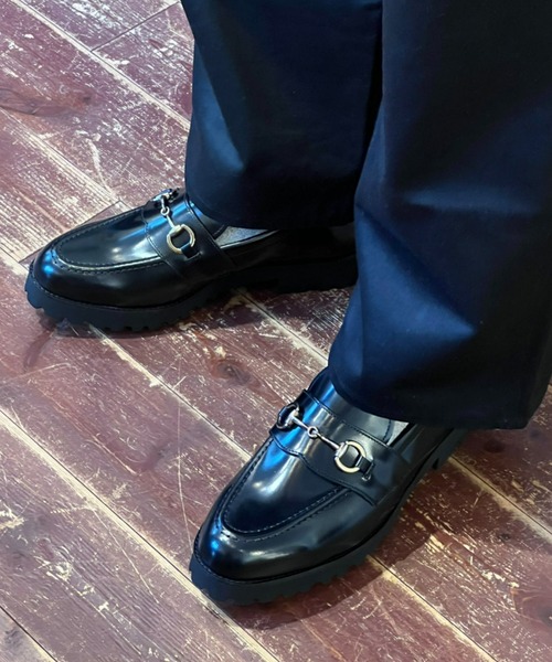 ローファー 「KENFORD」TANK SOLE BIT LOAFERS タンクソールビット