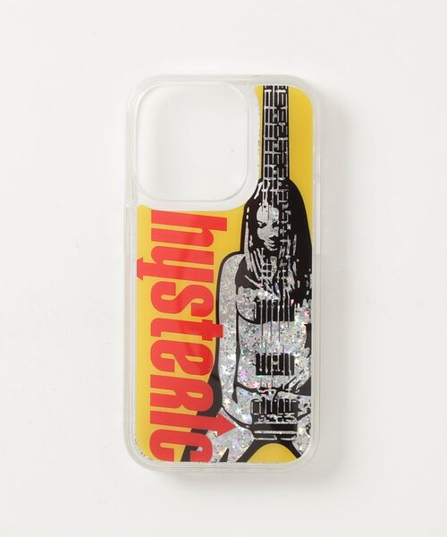 HYSTERIC GLAMOUR（ヒステリックグラマー） iPhoneケース - イエロー