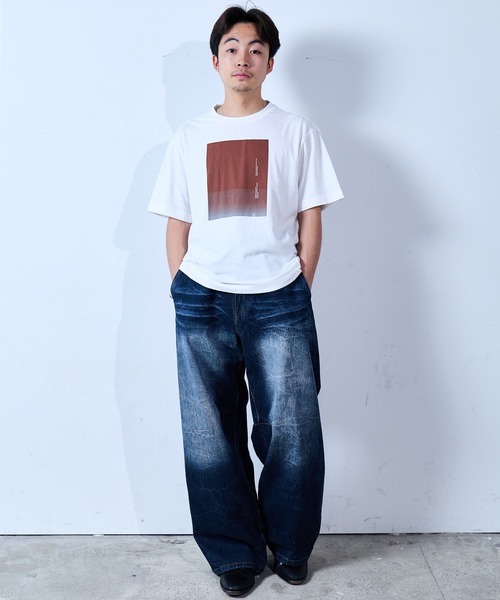 SINSS tシャツ Graphic compact T-shirt / グラフィックコンパクトT