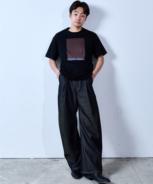 SINSS tシャツ Graphic compact T-shirt / グラフィックコンパクトT