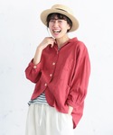 ブラウス シャツ 私のパプリカシャツ レディースの詳細画像1