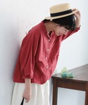 ブラウス シャツ 私のパプリカシャツ レディースの詳細画像5
