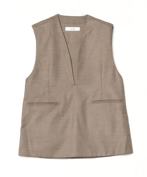 anuke（アンヌーク） コート ジャケット Keyneck Over Vest 62610107