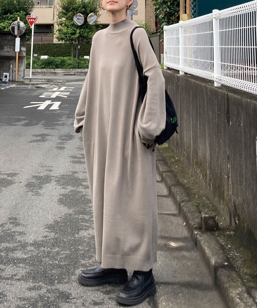 「CORNERS」 ニットワンピース M アイボリー レディース_画像2