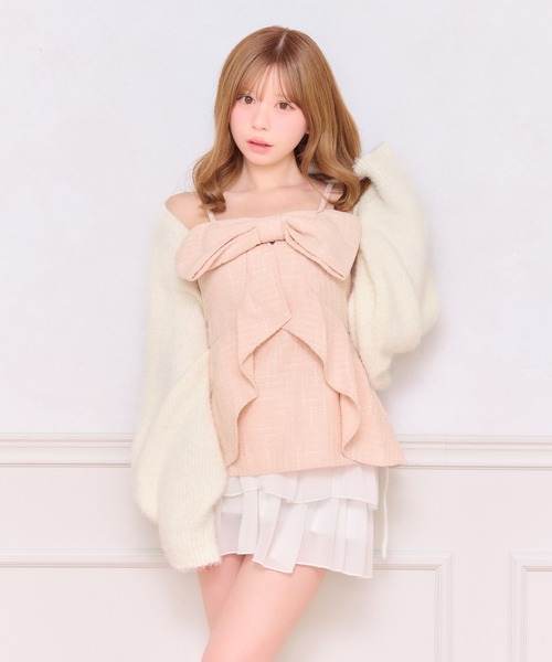 「apres jour」 ミニスカート X-LARGE ブラウン系その他 レディース_画像6