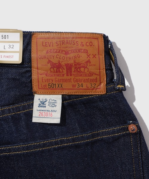 ジーンズ 「Levi's/リーバイス」LVC 1933 501 JEANS メンズの画像