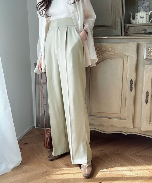 「Meiru」 スラックス SMALL ブラック レディース_画像7