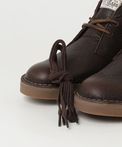 「Clarks」 シューズ UK9.5 まっ黒い赤銅色 メンズ