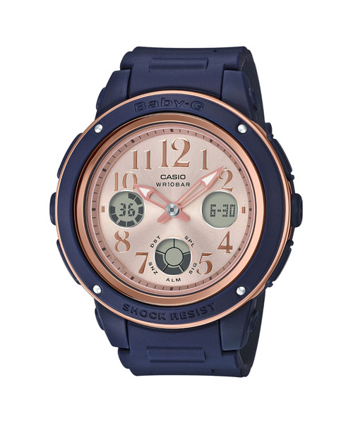 BABY-G ネイビー 時計 G-SHOCK 「G-SHOCK」 アナログ腕時計 FREE ネイビー レディース