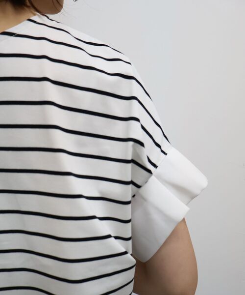 le.coeur blanc（ルクールブラン） tシャツ 半袖 ドライコットンタック