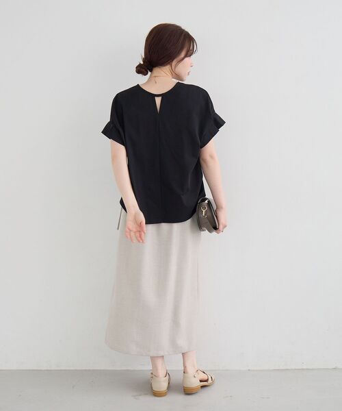le.coeur blanc（ルクールブラン） tシャツ 半袖 ドライコットンタック 