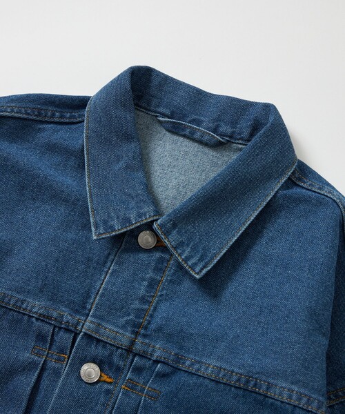 「FREAK'S STORE」 デニムジャケット MEDIUM ライトインディゴブルー メンズ_画像3