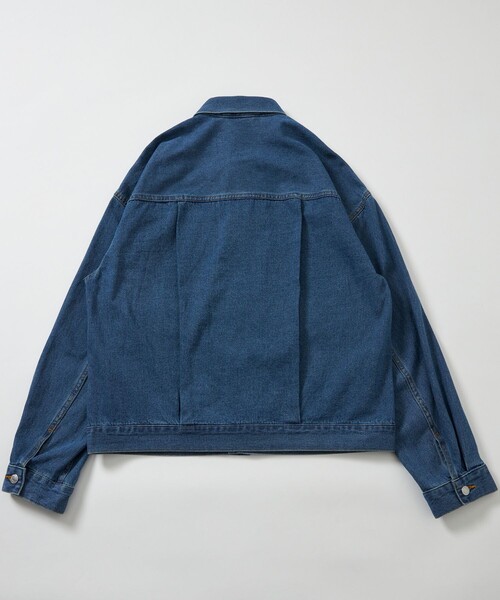「FREAK'S STORE」 デニムジャケット MEDIUM ライトインディゴブルー メンズ_画像8