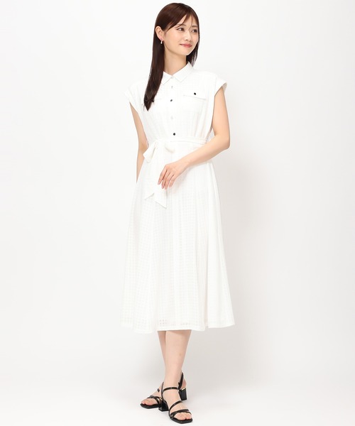 「MISCH MASCH」 シャツワンピース M ブラック レディース_画像3