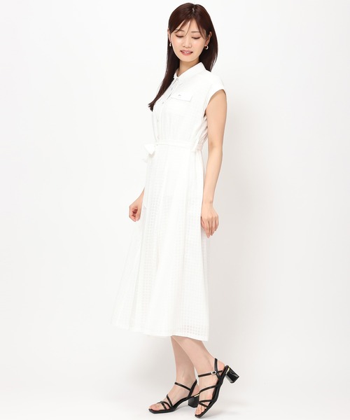 「MISCH MASCH」 シャツワンピース M ブラック レディース_画像4