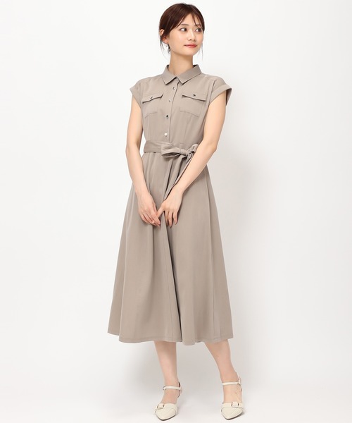 「MISCH MASCH」 シャツワンピース M ブラック レディース_画像6