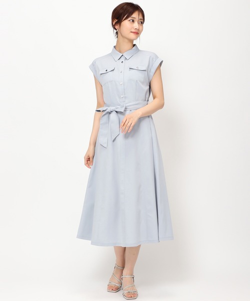 「MISCH MASCH」 シャツワンピース M ブラック レディース_画像8