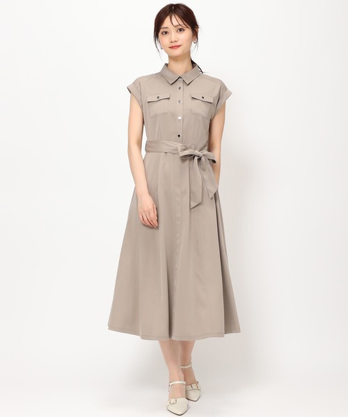 「MISCH MASCH」 シャツワンピース M ブラック レディース_画像9
