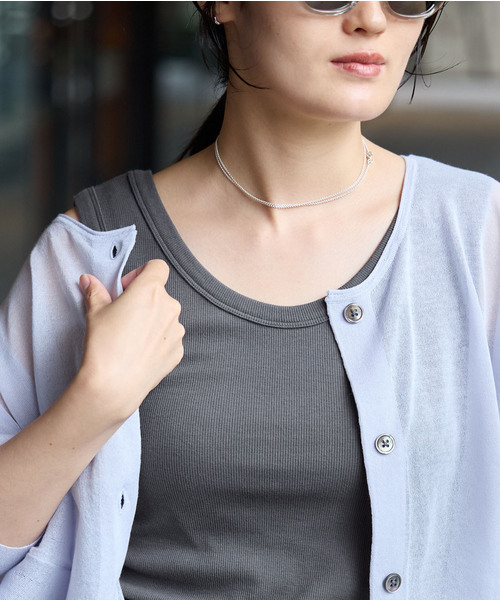 tシャツ 「追加/UVカット」テレコストレッチフレンチノースリーブ レディース | IENA