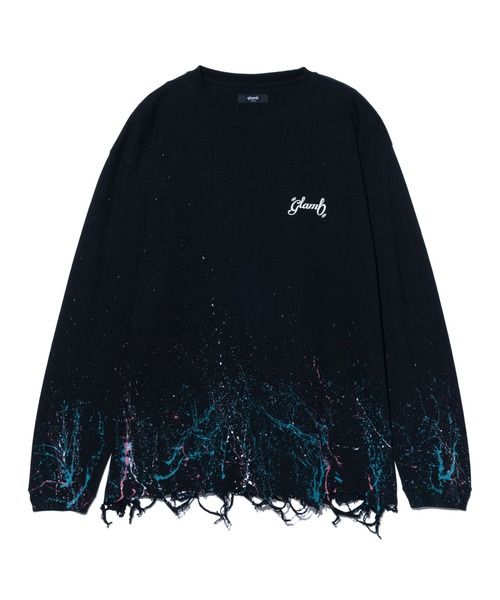 「glamb」 長袖Tシャツ M ブラック メンズ_画像4