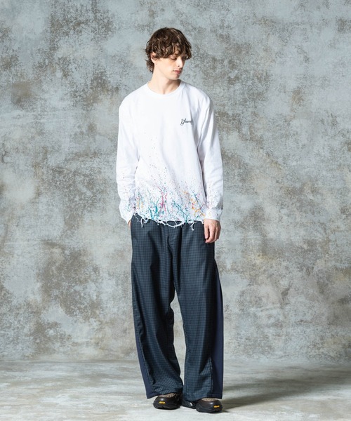 「glamb」 長袖Tシャツ M ブラック メンズ_画像8