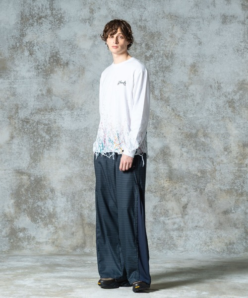 「glamb」 長袖Tシャツ M ブラック メンズ_画像9