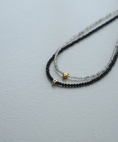 ネックレス anuke Color Stone Necklace レディースの画像