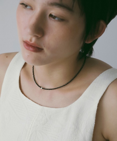 ネックレス anuke Color Stone Necklace レディースの画像