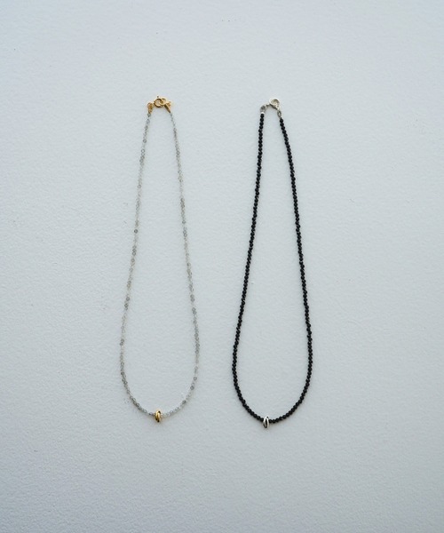 ネックレス anuke Color Stone Necklace レディースの画像