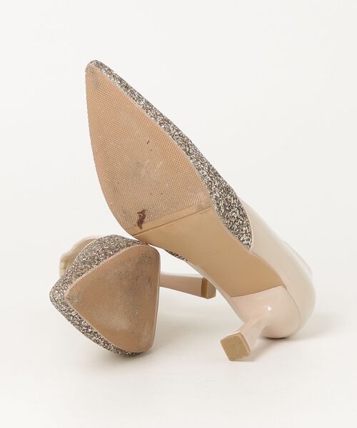 「haremode」 パンプス 23.5cm ベージュ レディース_画像3