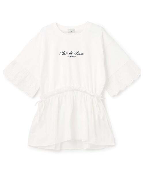 tシャツ 「AMI」ペプラムプルオーバー キッズ 子供服 女の子の画像