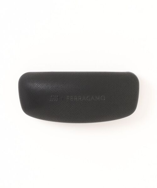 伊達メガネ メガネ 眼鏡 「FERRAGAMO/フェラガモ」 999.9 フォーナインズ コラボ スクエア メガネ SF9017 001の画像