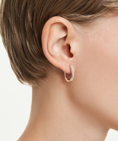SWAROVSKI（スワロフスキー） フープ ピアス 「公式」「スワロフスキー
