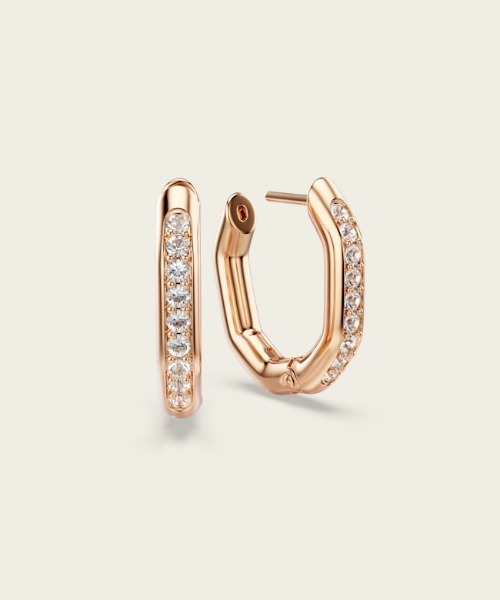 SWAROVSKI（スワロフスキー） フープ ピアス 「公式」「スワロフスキー