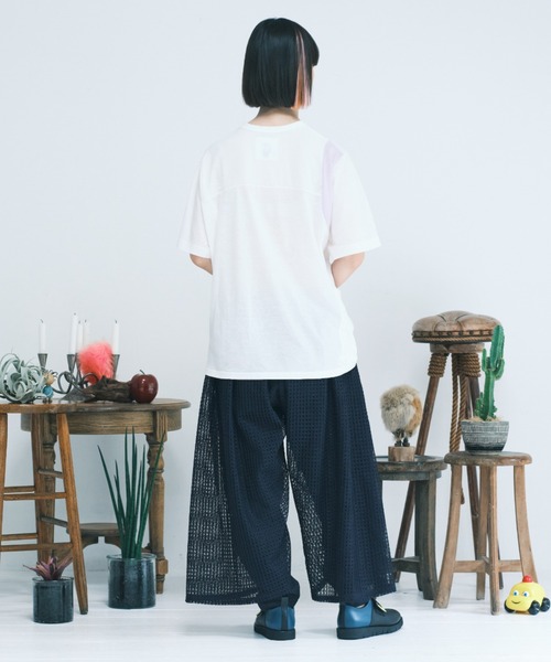 「BEDSIDEDRAMA」 パンツ 2 ネイビー レディース_画像4