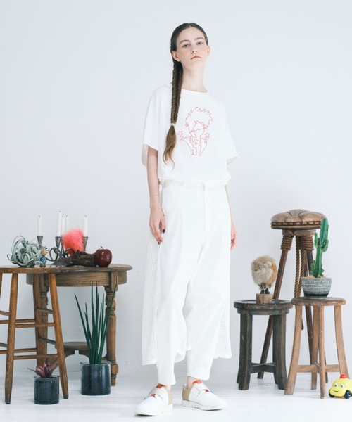 「BEDSIDEDRAMA」 パンツ 2 ネイビー レディース_画像5