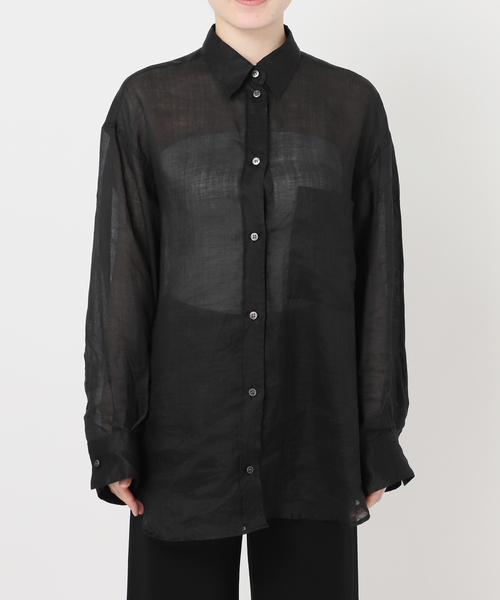 Deuxieme Classe（ドゥーズィエムクラス） ブラウス シャツ *Sheer