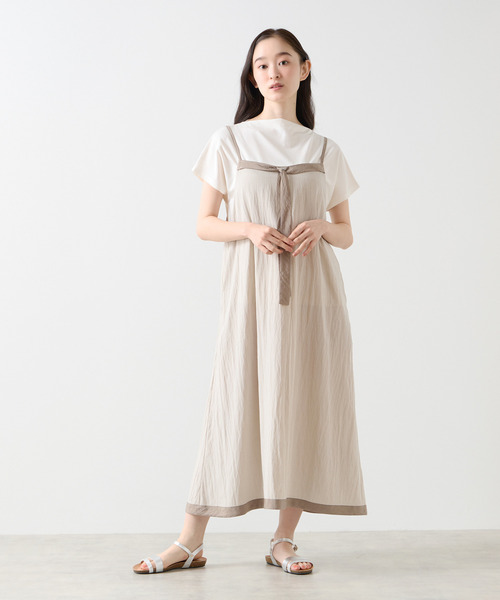 LOGEMENT DE CLAIRE（ロジュモンドクレール） ワンピース リボンキャミ