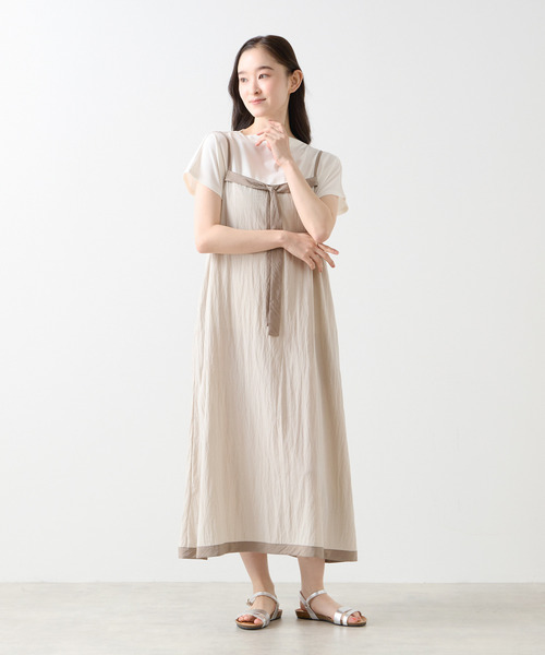LOGEMENT DE CLAIRE（ロジュモンドクレール） ワンピース リボンキャミ