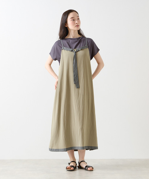 LOGEMENT DE CLAIRE（ロジュモンドクレール） ワンピース リボンキャミ