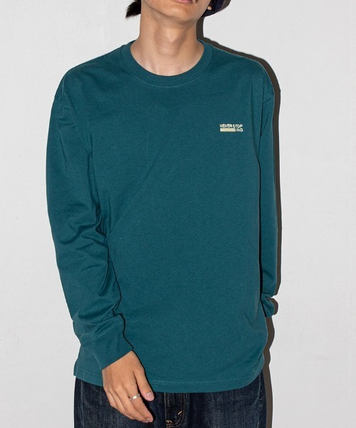 「THE NORTH FACE」 長袖Tシャツ M ホワイト メンズ_画像2