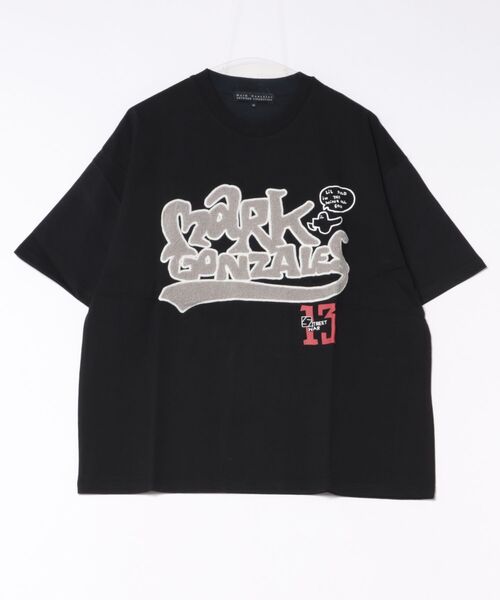 よ*こ様 1819TATRAS ANDEZロゴプリントTシャツ　2サイズ Port（ポート） tシャツ 「 Mark Gonzales / マークゴンザレス