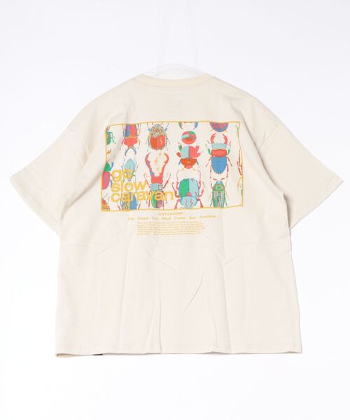 「go slow caravan」 半袖Tシャツ X-LARGE イエロー メンズ_画像3