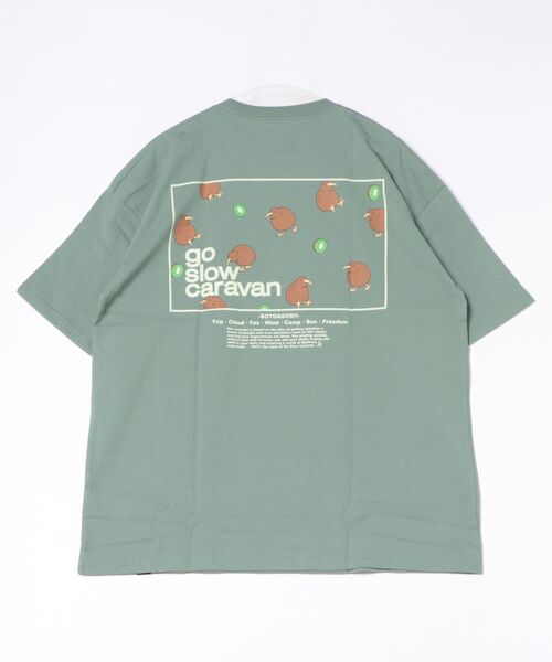 「go slow caravan」 半袖Tシャツ X-LARGE イエロー メンズ_画像5