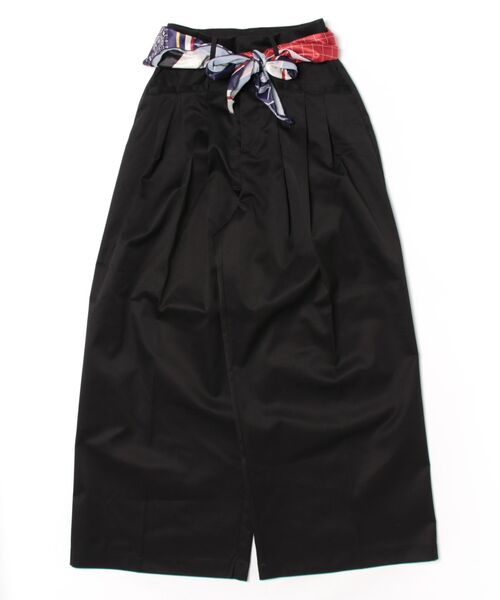 「JEANASIS」 チノパンツ MEDIUM ブラック レディース_画像2
