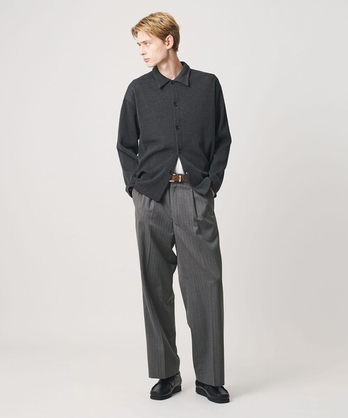 BEAUTY＆YOUTH UNITED ARROWS ワイドパンツ スラックス ピンストライプ