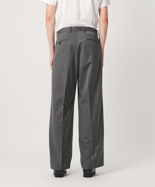 BEAUTY＆YOUTH UNITED ARROWS ワイドパンツ スラックス ピンストライプ