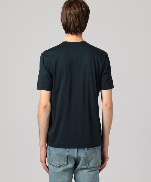 Tシャツ・カットソー JAMES PERSE Men T Shirts MELJ3199 BLK Black Clear Jersey Crew - Black | James Perse Los Angeles