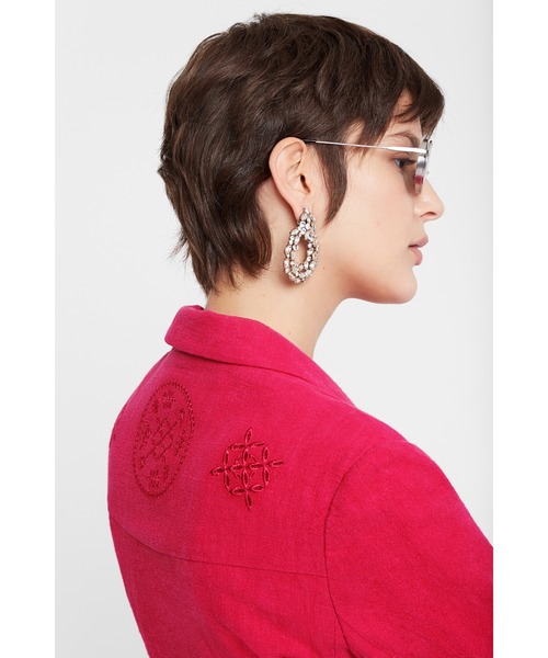 Desigual（デシグアル） ジャケット テーラードジャケット 花柄 
