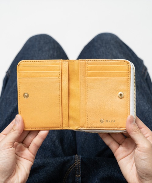 MURA（ムラ） 財布 ツートンカラー サフィアーノ＆ゴートレザー